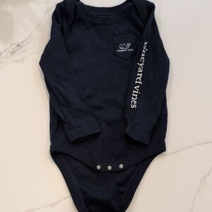 Vineyard Vines Dark Blue Kids Bodysuit 3-6 Months